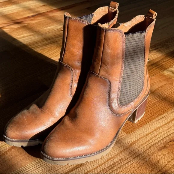 PIKOLINOS Brown Ankle Boots with Side Zipper and Chunky Heel - Picture 7 of 13